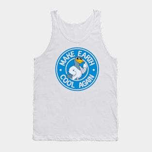 Make Earth Coo'l Again - Funny Bird Pun Tank Top